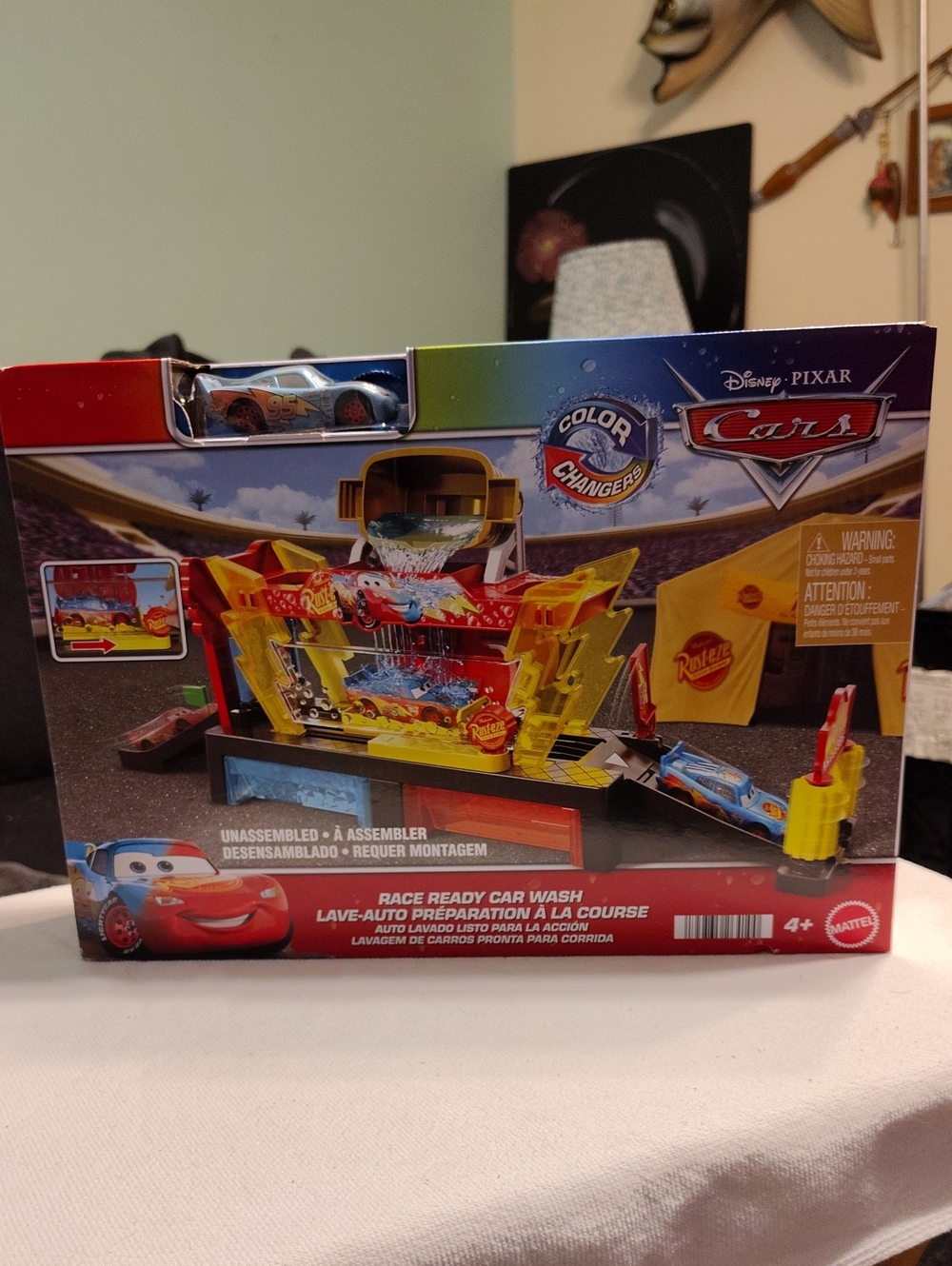 Disney Cars - Race Ready Car Wash Playset